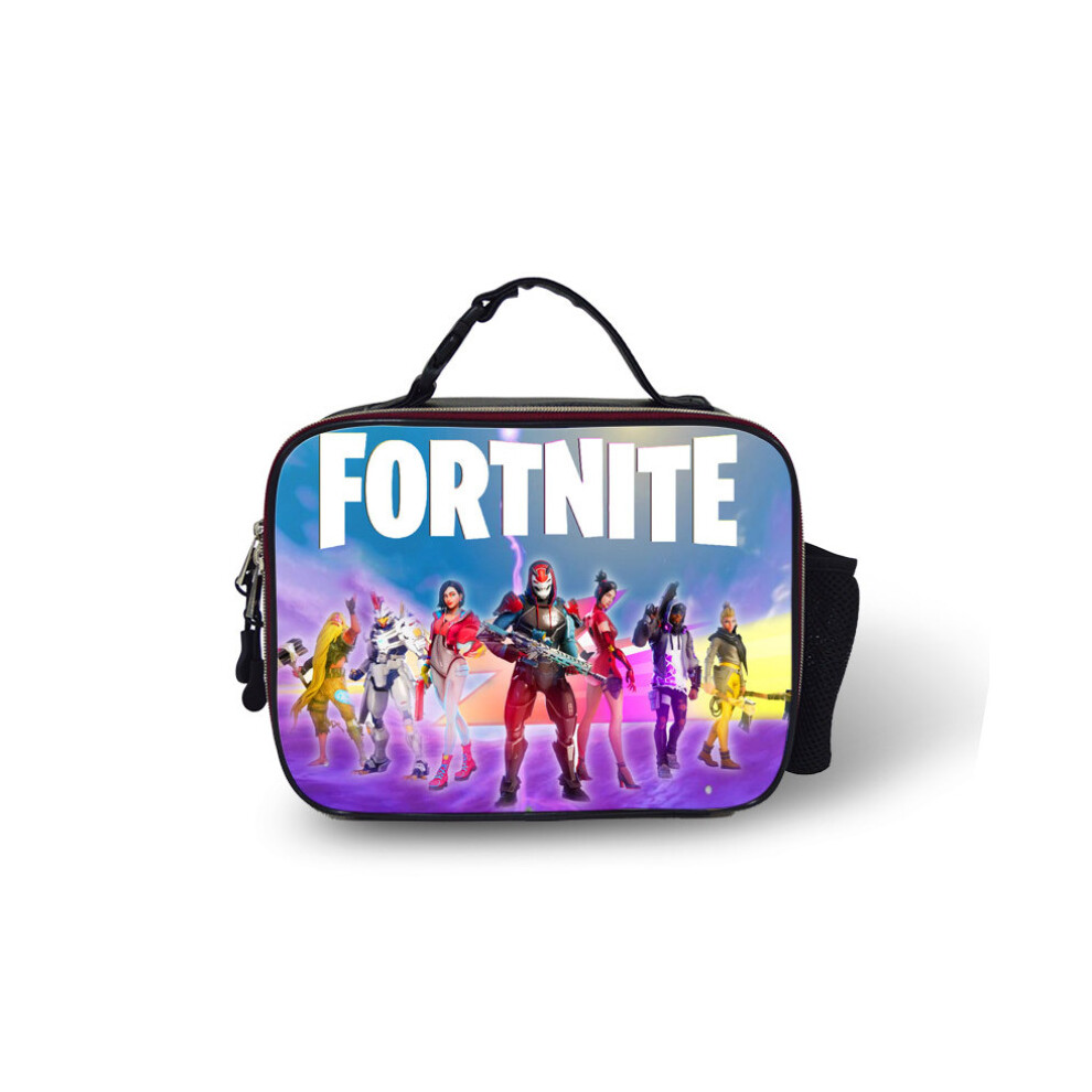 Fortnite 9 Lunch Box Bag Outdoor leather Lunch Bag