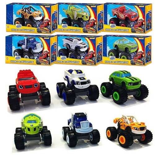 6PCS SET Blaze the Monster Machines Vehicles Diecast Toy on OnBuy