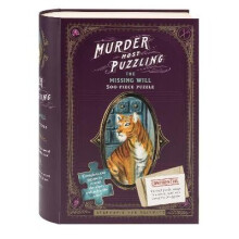 Murder Most Puzzling The Missing Will 500-Piece Puzzle - Book