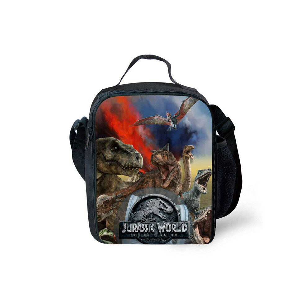 (Pattern 11) Jurassic World Lunch Bags Thermal Insulated Box