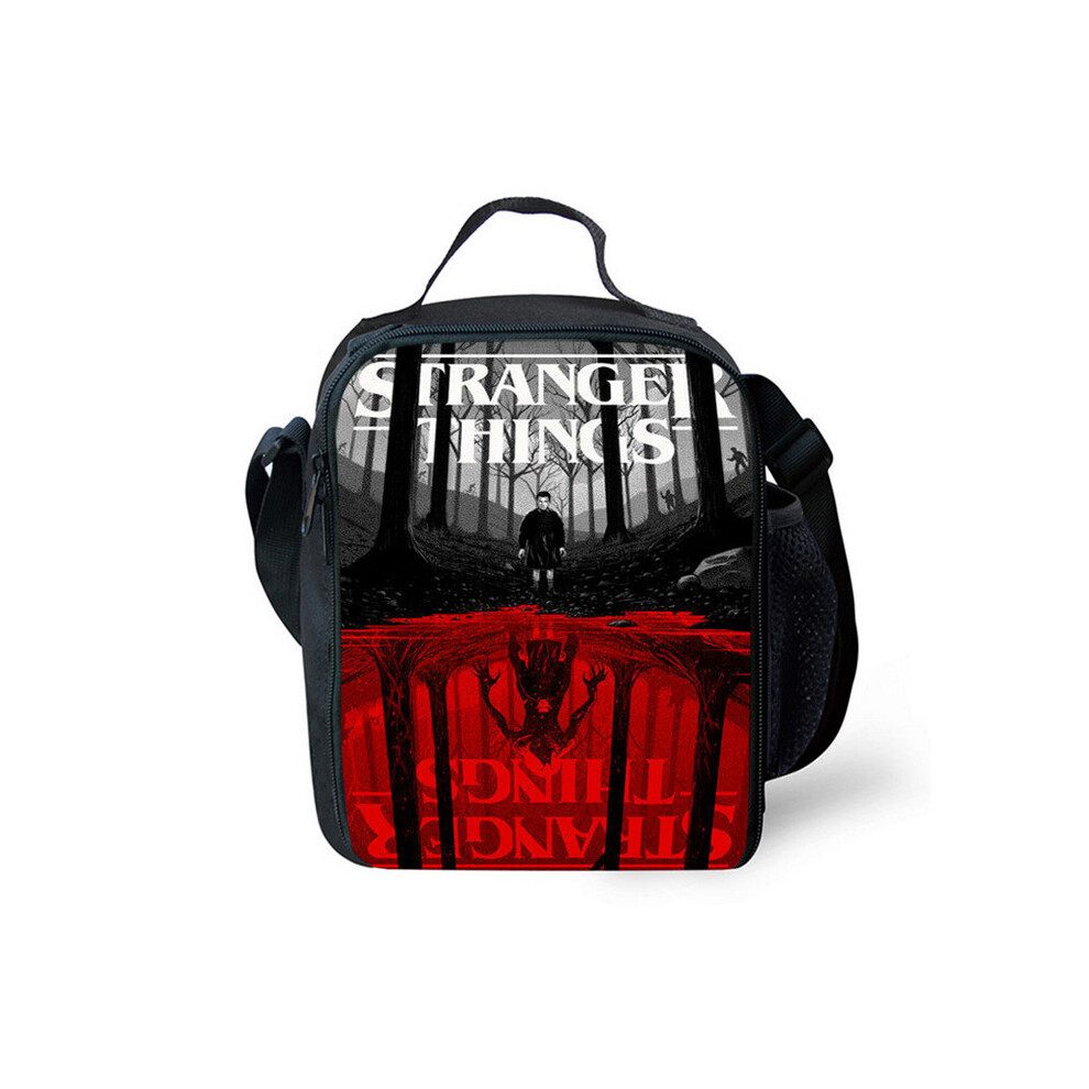 (Style 22) Stranger Thing Lunch Bags Thermal Insulated Cooler Multicoloured