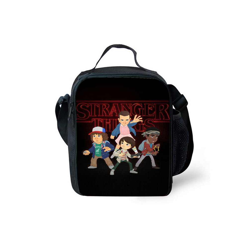 (Style 12) Stranger Thing Lunch Bags Thermal Insulated Cooler Multicoloured