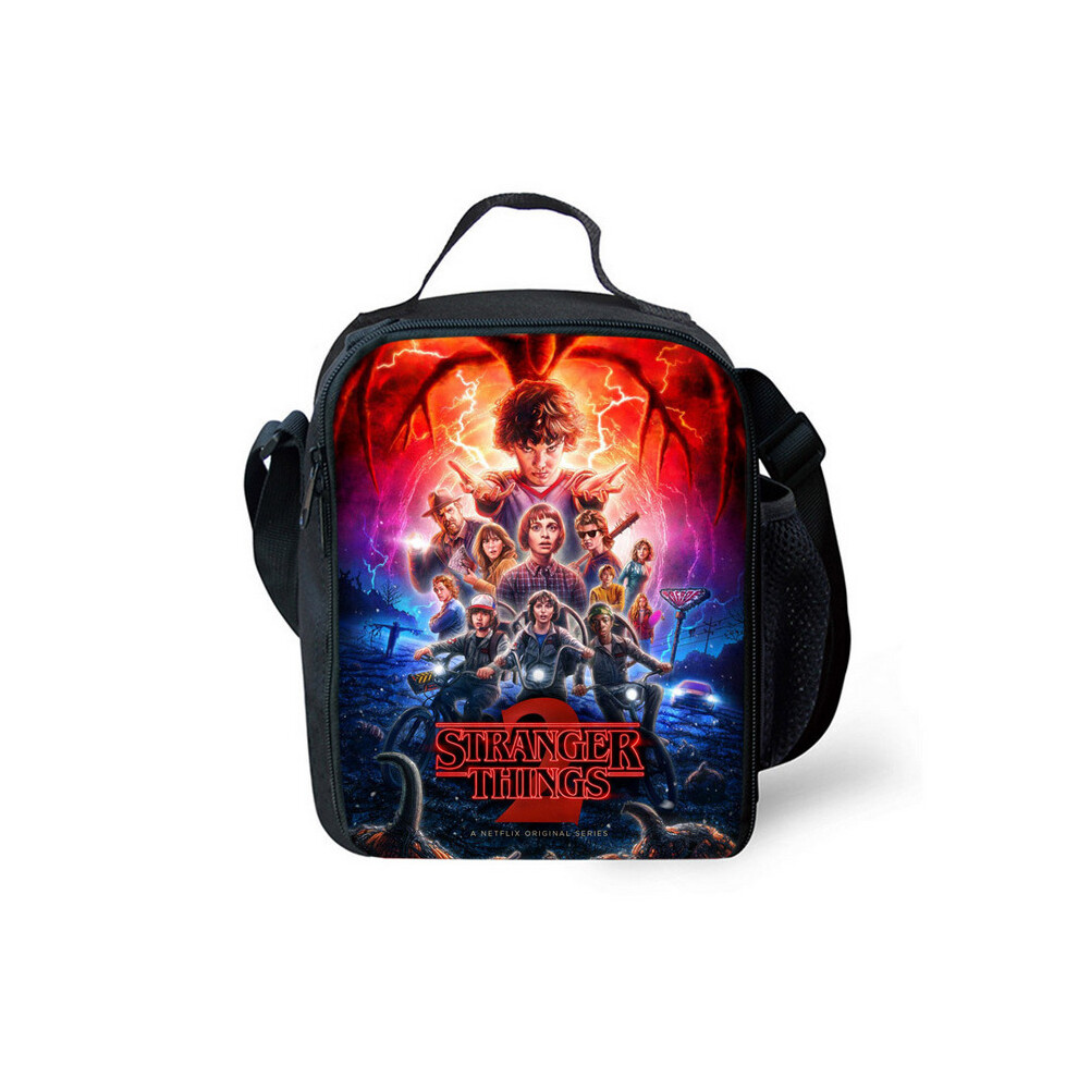 (Style 19) Stranger Thing Lunch Bags Thermal Insulated Cooler