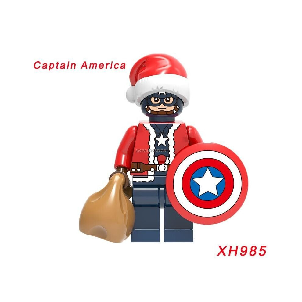 (Captain America) Christmas Mini Figure Many Designs Minifigure