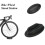 1PC Bike Front Wheel Block for Cycling Trainer Black Support Riser Plastic 1