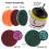13Pcs Cleaning Drill Brush Carpet Cleaner Tool Drill Power Scrubber 6