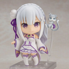 Nendoroid 751 Real Life in a Different World From Zero Emilia PVC Figure Toy New