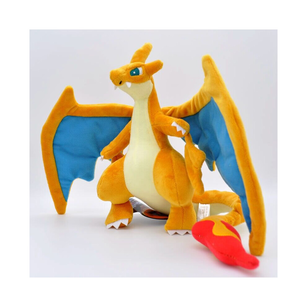 (Mega Charizard Y) 9'' Pokemon CHARIZARD Plush Toy Soft Stuffed Animal Doll
