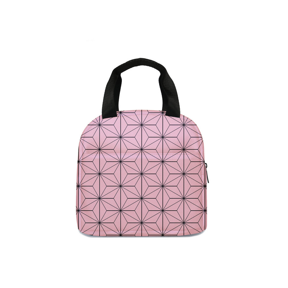 (Style 01) Demon Slayer Lunch Bag Thermal Insulated Tote Bag Multicoloured