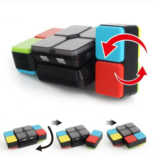 LED μουσική μαγικό κύβο παζλ παζλ Flip Slide Multiplayer ηλεκτρονικό παιχνίδι παιχνίδια 1