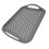 Plastic Non Slip Serving Tray X2 (Grey Food Drink Home) 3