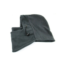 (Grey) 6 in 1 Thermal Kids Fleece Hat