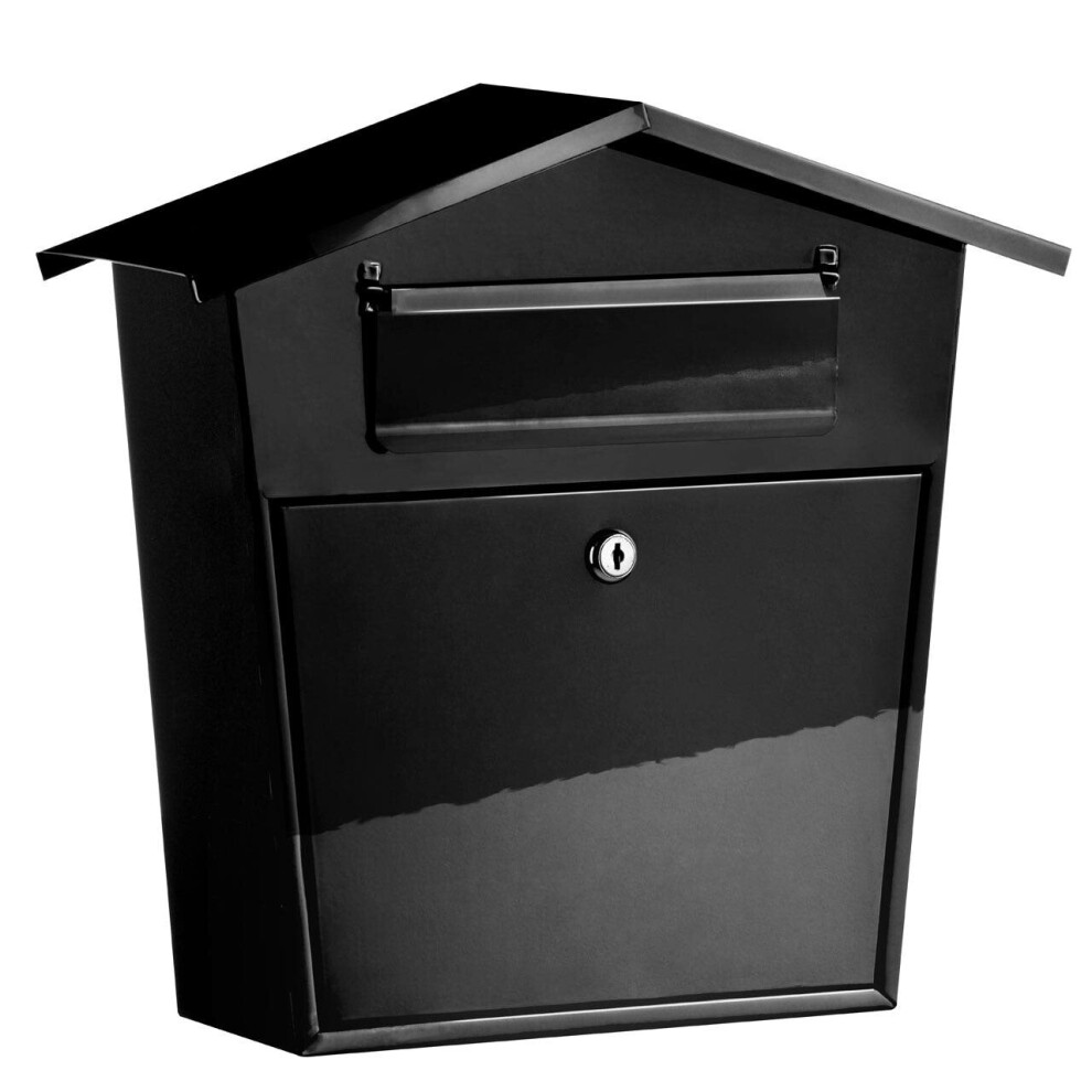 Premier Housewares Galvanised Metal Tapered Mail Box