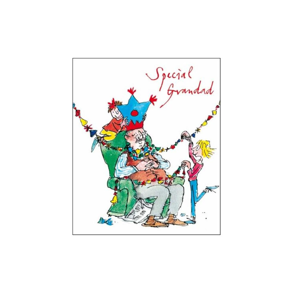 Special Grandad Quentin Blake Christmas Greeting Card Popular Xmas Cards