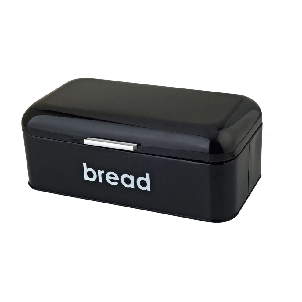 Retro Style Steel Bread Bin Kitchen Food Loaf Storage