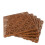 (Terracotta) 5 Pcs Outdoor Garden Weatherproof Slip Resistant Interlocking Instant Plastic Path Tiles 2
