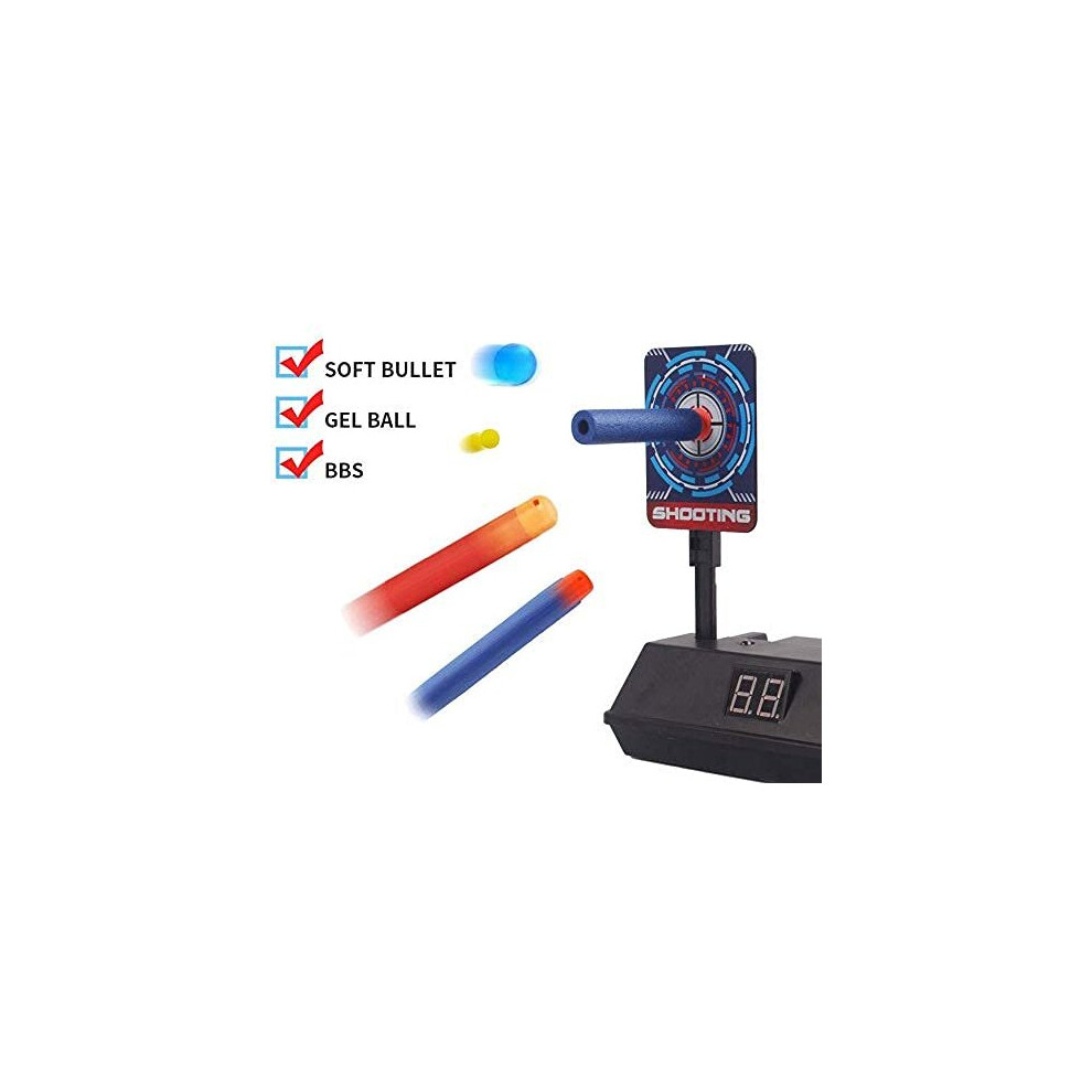 Electronic Digital Shooting Target With 3 Targets For Nerf Gun-N-Strike