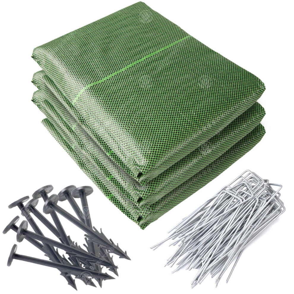 Gardeners Dream (2M X 50M, 50) Gardenersdream Extra Strong 125Gsm Weed Suppressant Membrane