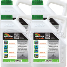 (4) Roundup Pro Vantage 480 5 Litre Strong Professional Glyphosate Garden Weedkiller