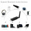 Bluetooth 5.0 Audio USB Transmitter Apt-X LL Stereo Dongle Adapter TV PC Switch 2