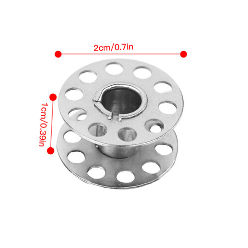 20pcs Metal Bobbin Home Domestic Sewing Machine Empty Thread Spool Universal Sewing Line Bobbin 1