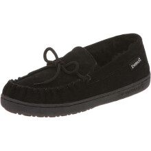 Bearpaw 1295M-001-8 Mens Moc II Slipper, Black - Size 8