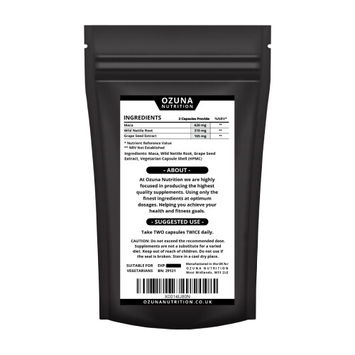 Anti-E - PCT Supplement - Anti-Estrogen - Max Strength Formula - Suitable for Vegetarians - 60 Capsules 2