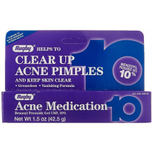 Rugby Acne Medication - Benzoyl Peroxide 10% - 42.5g / 1.5oz