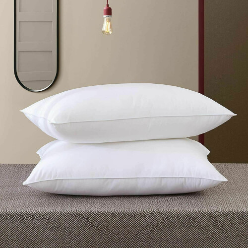 (50x 75cm) Firm Pillows 2-Pack Luxury Pillow Soft Bounce Back 1