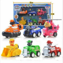 (6PCS) PAW Patrol Pull Back Car Set Patrol Car Racer Toy