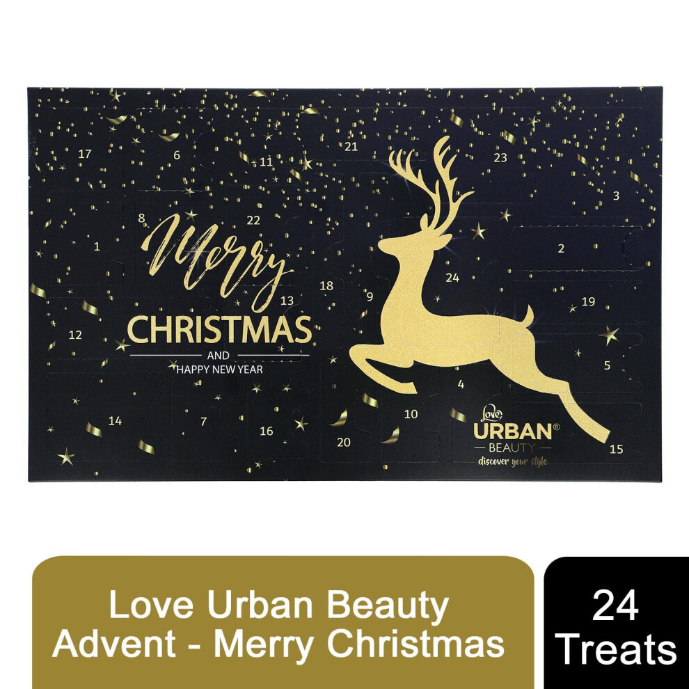 Love Urban Beauty Advent Calendar with Cosmetic Beauty Treats