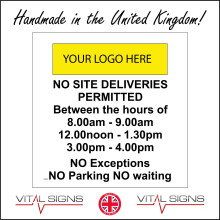 (400 x 400mm - 16 x 16, D - 1mm Pvc Foamex) CS529 Delivery Hours Change Details Logo Times Sign Company Your My Workplace 600mm x 600mm B - Magnetic - Vehicle Grade