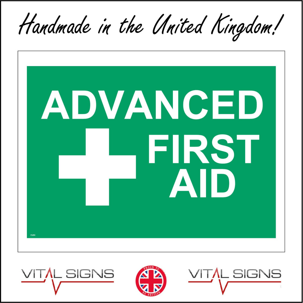 (600 x 450mm - 24 x 18, D - 1mm Pvc Foamex) FS294 Advanced First Aid Sign Medical Cross Equipment CPR  Aider Nurse Health  600mm x 450mm B - Magnetic-image-OPC-P8HSFGQ-NEW