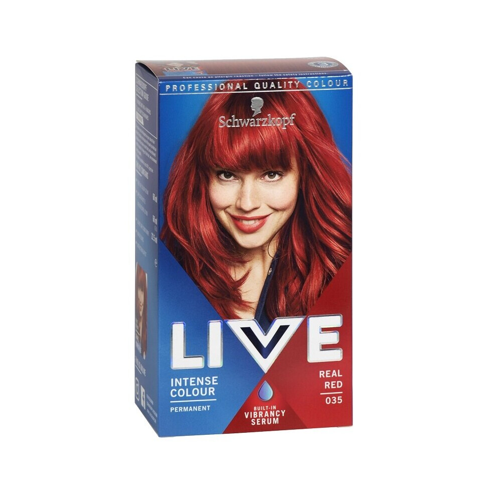 Schwarzkopf LIVE Intense Colour Permanent 035 Real Red