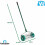 3 Step Rolling Grass Lawn Aerator Steel Spike Roller Aluminum Adjustable Handle 5