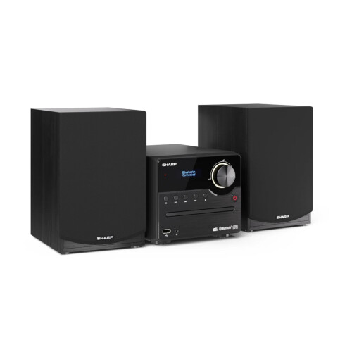 Sharp Sharp XL-B517D(BK) Micro Sound System with DAB+ Digital, Bluetooth & CD Playback