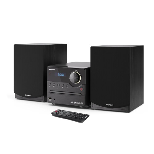 Sharp Sharp XL-B517D(BK) Micro Sound System with DAB+ Digital, Bluetooth & CD Playback 1