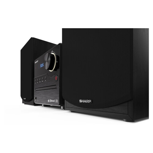 Sharp Sharp XL-B517D(BK) Micro Sound System with DAB+ Digital, Bluetooth & CD Playback 2