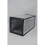 CRYSTALLIZED Crushed Mirrored Rectangular Flower Pot Floral Design 6
