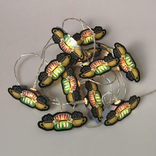 Friends Friends Central Perk 2D Black String Lights
