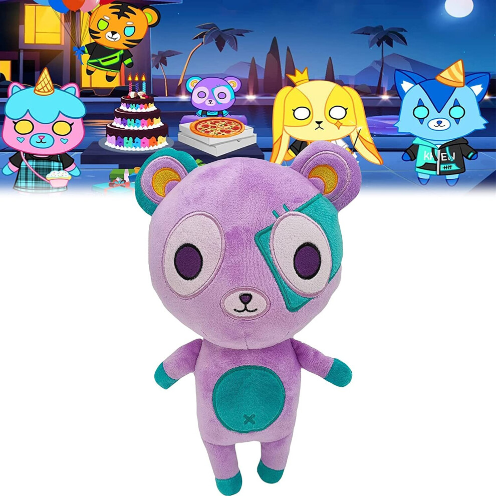 (Lunar) 25Cm Funneh Plush Toy Stuffed Teddy Doll Kids Gift Gold
