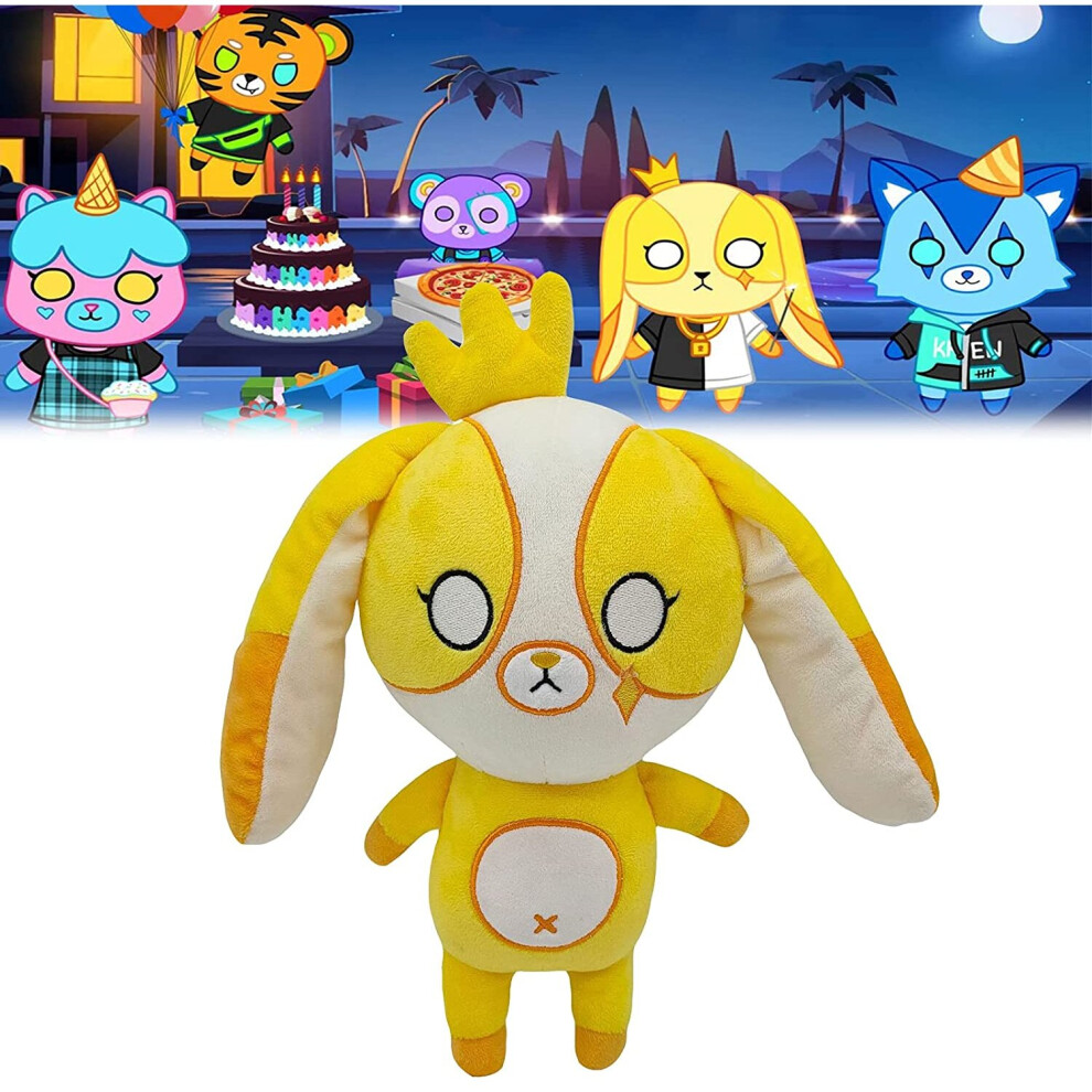 (Gold) 25Cm Funneh Plush Toy Stuffed Teddy Doll Kids Gift Gold