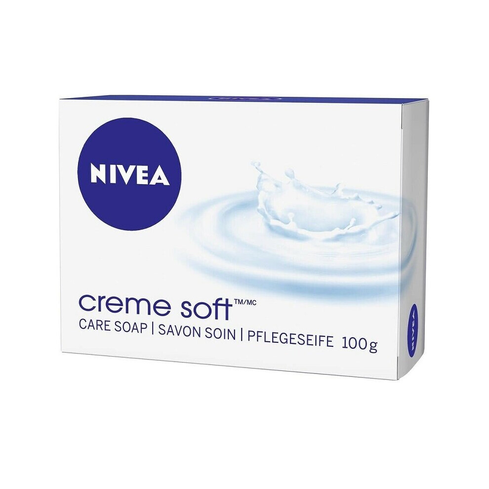 Nivea Creme Soft Soap 100g soap bar by Nivea