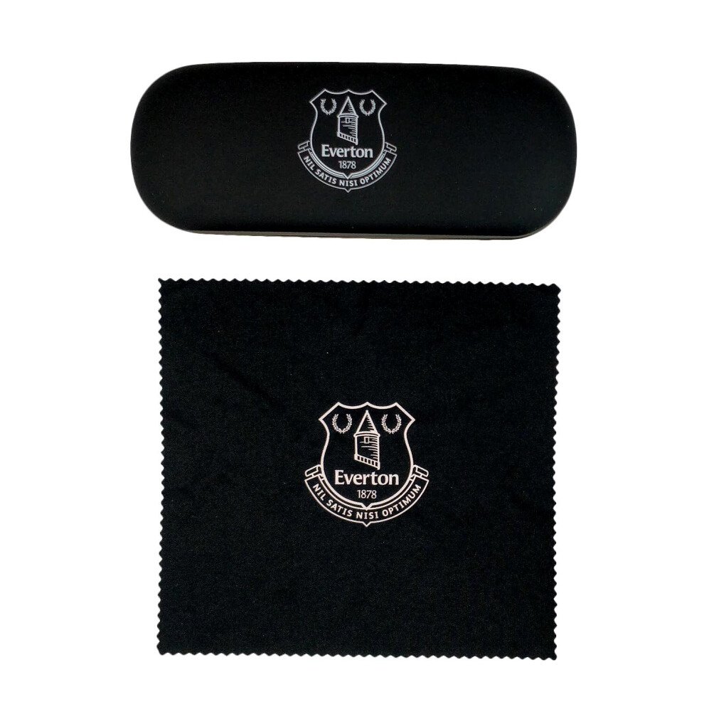 (Everton FC) Official Football Glasses Case & Cloth in Presentation Gift Pack