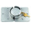 Ensemble 2 Cadenas sans Anse 73 mm et Gâche Chrome pour Cabane de Jardin – Sécurité renforcée 8