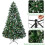Christmas Tree 6FT 920 Branches Flocking Spray White Plus Pine Cone 7