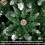 Christmas Tree 6FT 920 Branches Flocking Spray White Plus Pine Cone 16