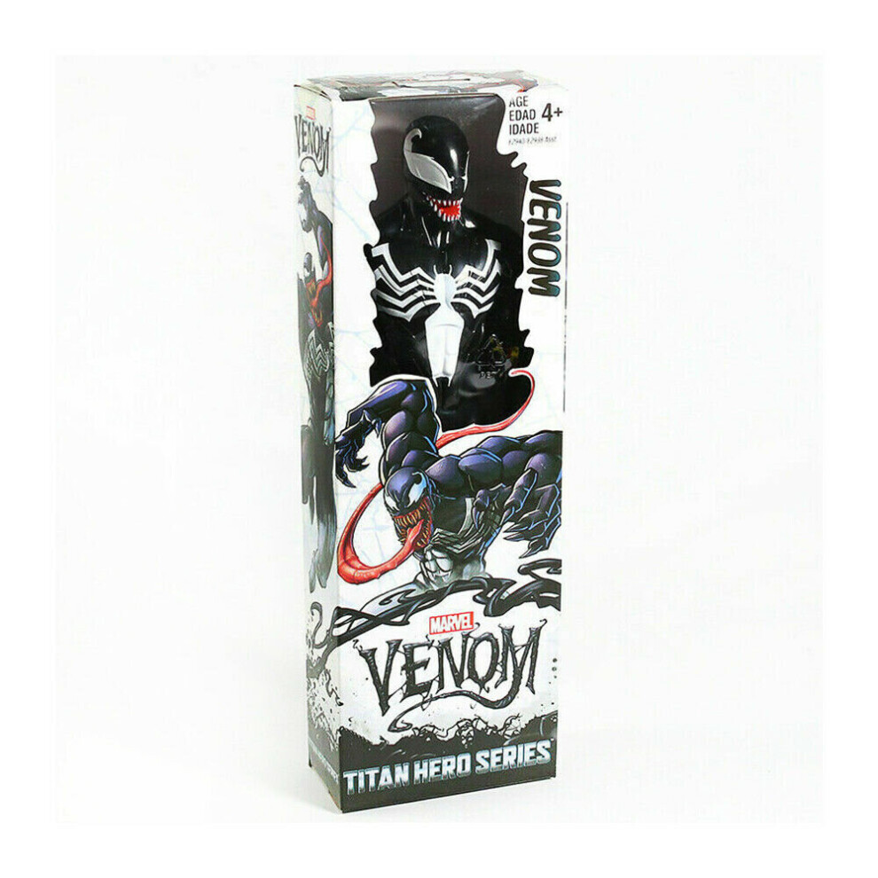 (Black) Marvel Super Hero Venom Action Figure 12" PVC Collectiable Model Play Toy Gift