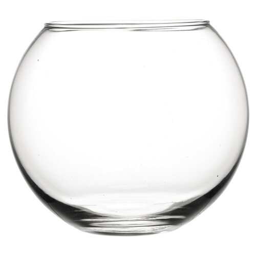 URBN Living (Large) Decorative Round Glass Flower Vase Fish Bowl 1