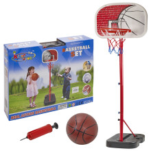 Free Standing King Sport Kids Basketball Hoop Net Set Backboard Stand